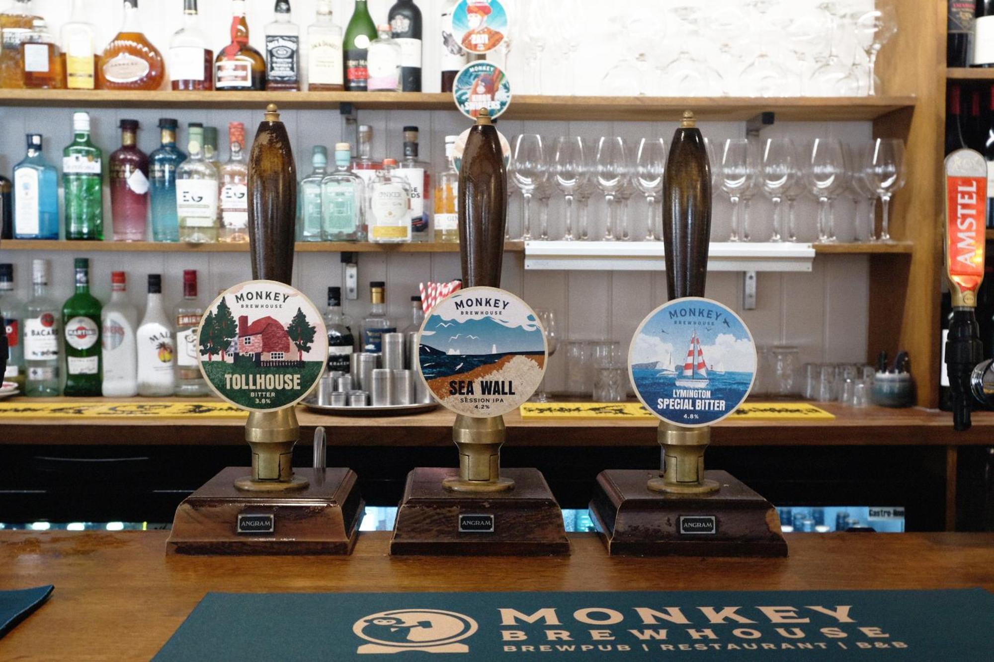 Monkey Brewhouse Hotell Lymington Exteriör bild